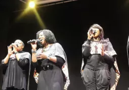 Le Black Voices nel concerto a Busca di ieri sera